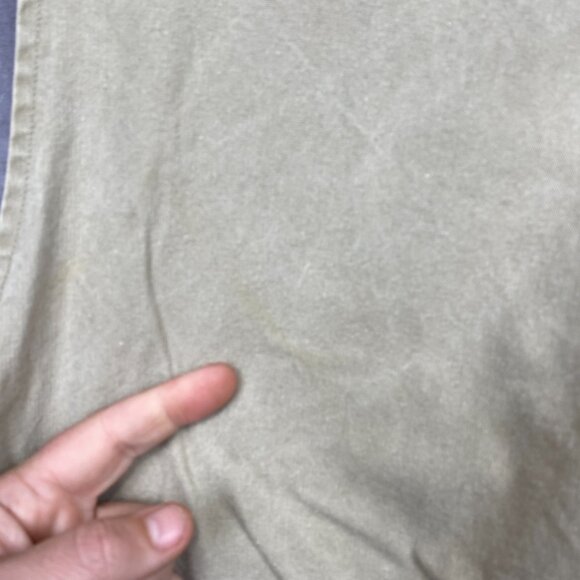 Vintage ORVIS Otter Creek Collection Safari Vest Men Large Tan  Fishing 1980-90s - Picture 10 of 12